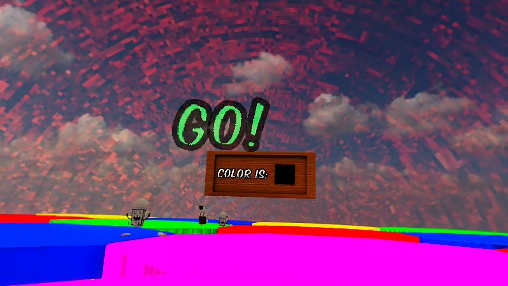 A Color Switch round starting